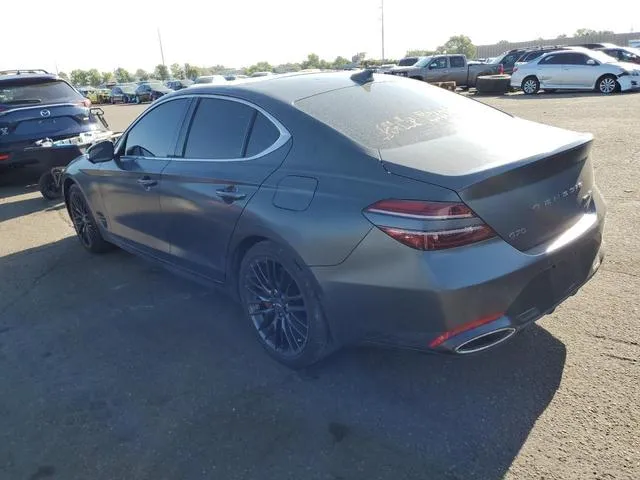 KMTG14TE6NU081341 2022 2022 Genesis G70- Launch Edition 2