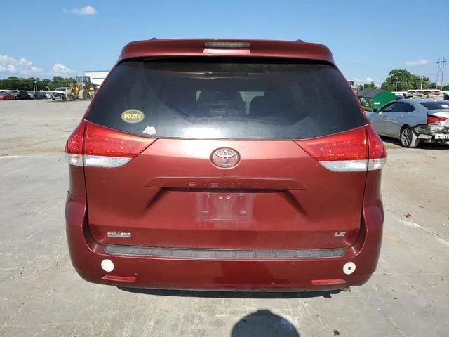 5TDKK3DC2CS247661 2012 2012 Toyota Sienna- LE 6