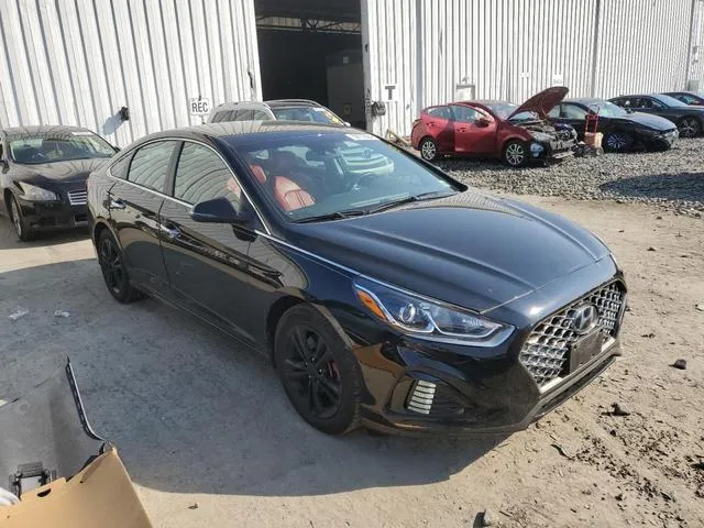 5NPE34AF7KH770001 2019 2019 Hyundai Sonata- Limited 4