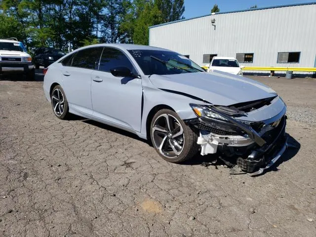 1HGCV1F49NA079122 2022 2022 Honda Accord- Sport Se 4