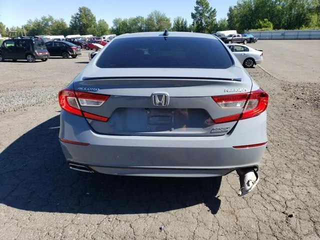 1HGCV1F49NA079122 2022 2022 Honda Accord- Sport Se 6