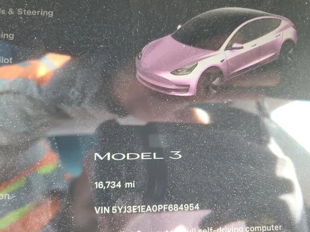 5YJ3E1EA0PF684954 2023 2023 Tesla MODEL 3 9