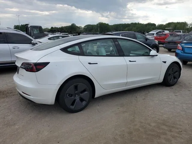 5YJ3E1EB7NF351205 2022 2022 Tesla MODEL 3 3