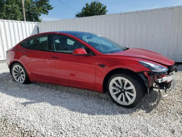 5YJ3E1EA3NF368896 2022 2022 Tesla MODEL 3 4