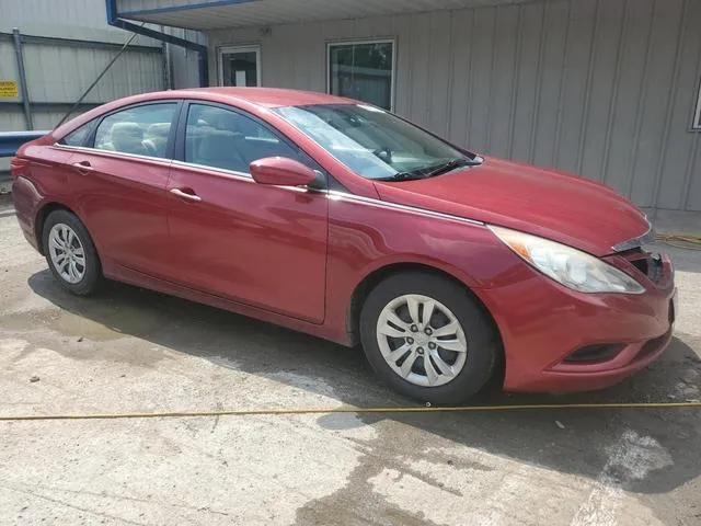 5NPEB4AC4BH003456 2011 2011 Hyundai Sonata- Gls 4