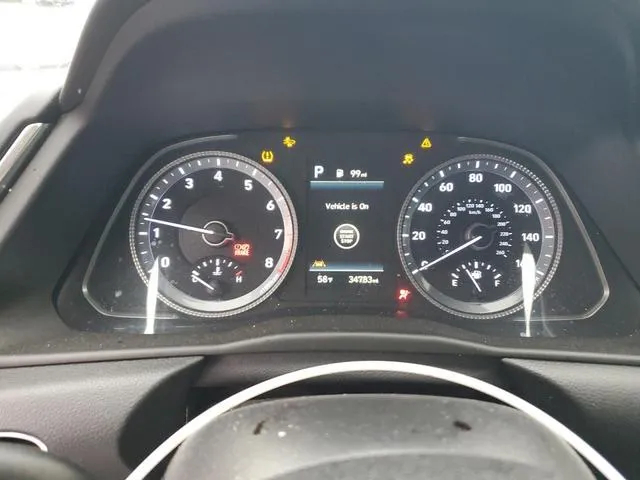 KMHL64JA6MA147588 2021 2021 Hyundai Sonata- Sel 9