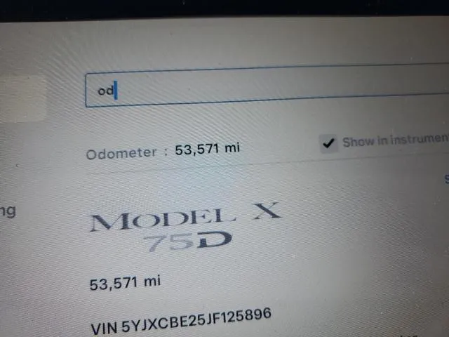 5YJXCBE25JF125896 2018 2018 Tesla MODEL X 9