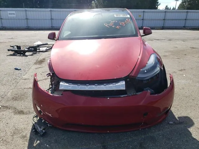 7SAYGDEE0NF535948 2022 2022 Tesla MODEL Y 5