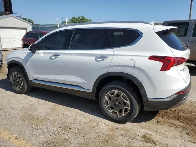 5NMS2DA14PH016259 2023 2023 Hyundai Santa Fe- Blue 2