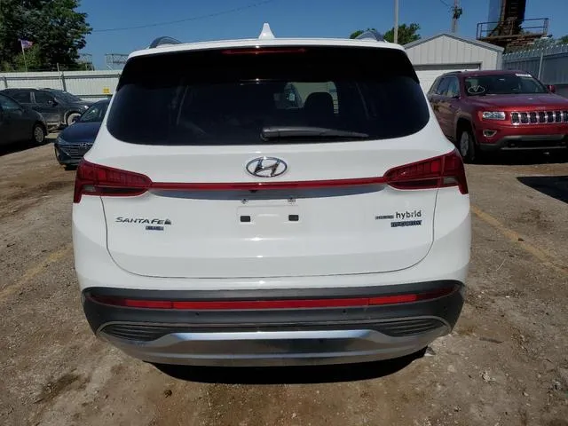 5NMS2DA14PH016259 2023 2023 Hyundai Santa Fe- Blue 6