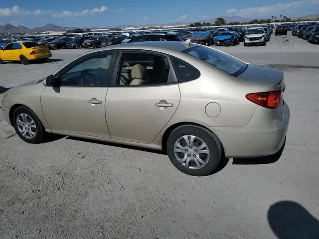 KMHDU4AD7AU076139 2010 2010 Hyundai Elantra- Blue 2