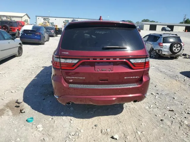 1C4RDJEG1NC134576 2022 2022 Dodge Durango- Citadel 6