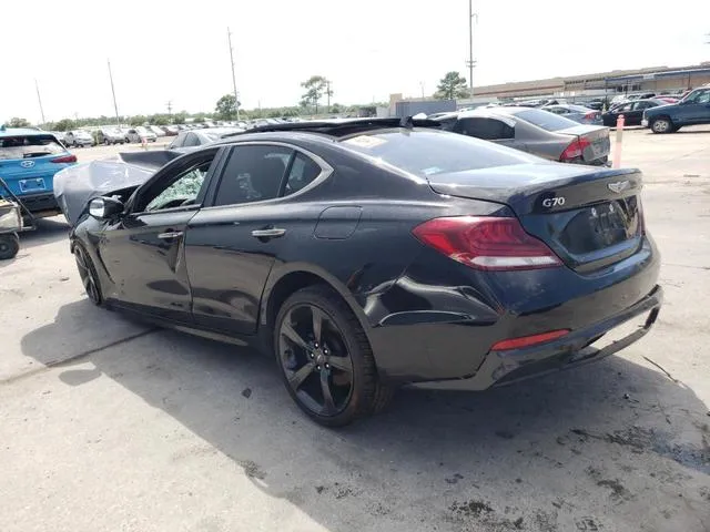 KMTG44LA0KU022382 2019 2019 Genesis G70- Prestige 2