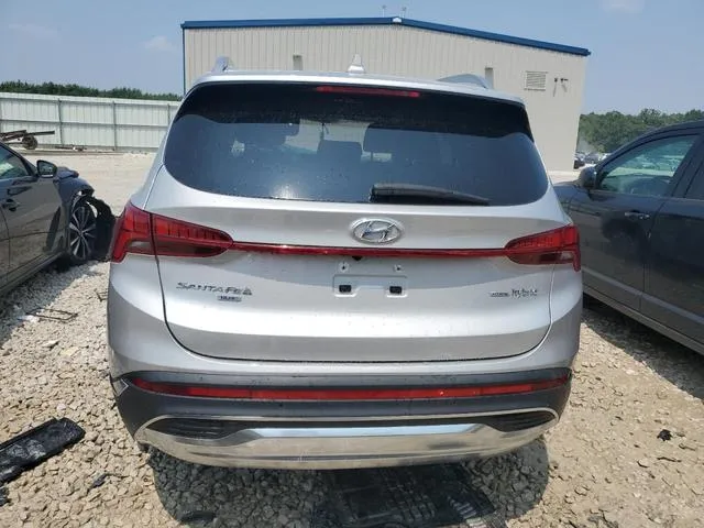 KM8S2DA13MU005964 2021 2021 Hyundai Santa Fe- Blue 6