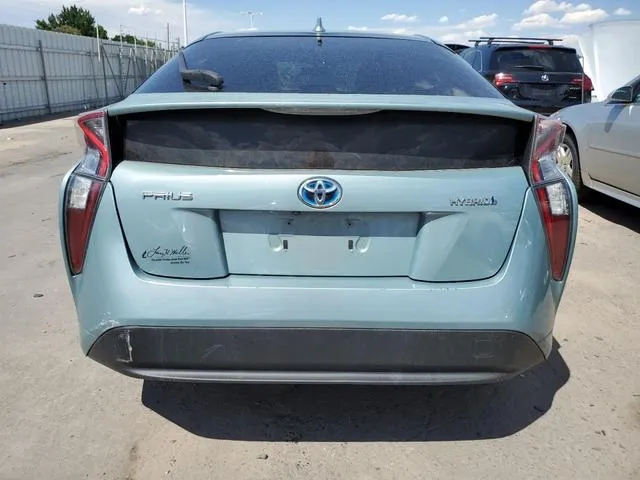 JTDKBRFU6G3006606 2016 2016 Toyota Prius 6