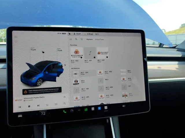 5YJYGDEE0MF077498 2021 2021 Tesla MODEL Y 9