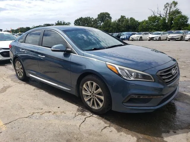 5NPE34AFXGH430333 2016 2016 Hyundai Sonata- Sport 4