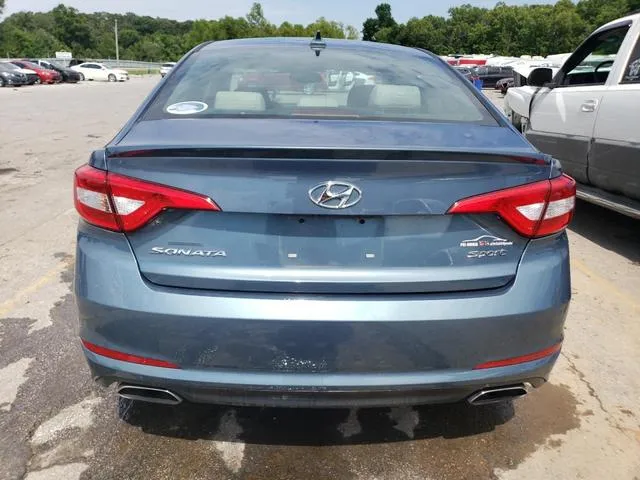 5NPE34AFXGH430333 2016 2016 Hyundai Sonata- Sport 6