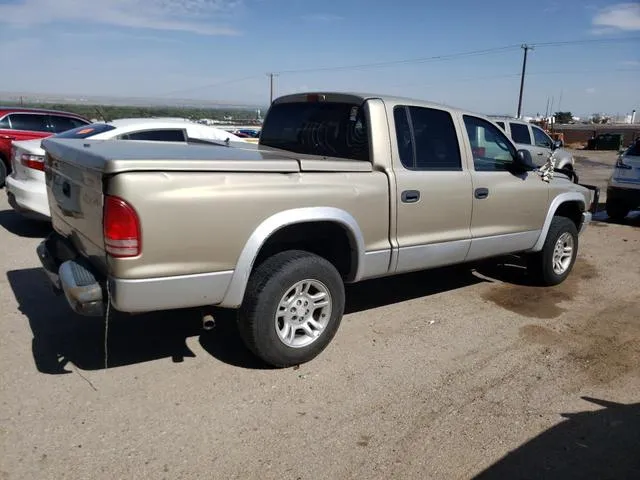 1B7HG48NX2S536791 2002 2002 Dodge Dakota- Quad Slt 3