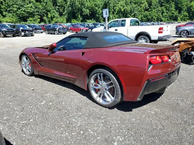 1G1YD3D73K5107252 2019 2019 Chevrolet Corvette- Stingray 2Lt 2