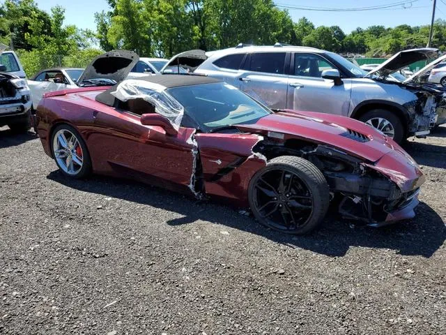 1G1YD3D73K5107252 2019 2019 Chevrolet Corvette- Stingray 2Lt 4