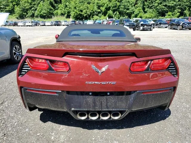 1G1YD3D73K5107252 2019 2019 Chevrolet Corvette- Stingray 2Lt 6