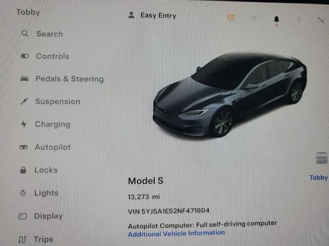 5YJSA1E52NF471804 2022 2022 Tesla MODEL S 9