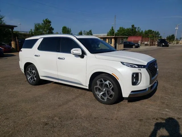 KM8R7DHE7NU485372 2022 2022 Hyundai Palisade- Calligraphy 4