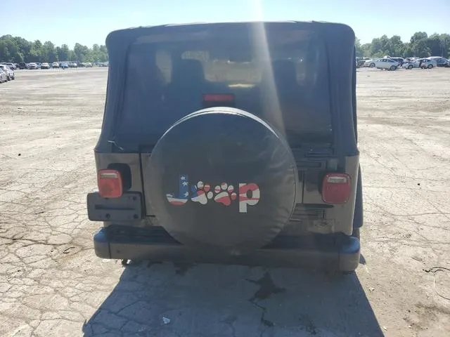 1J4FA29154P796315 2004 2004 Jeep Wrangler- SE 6