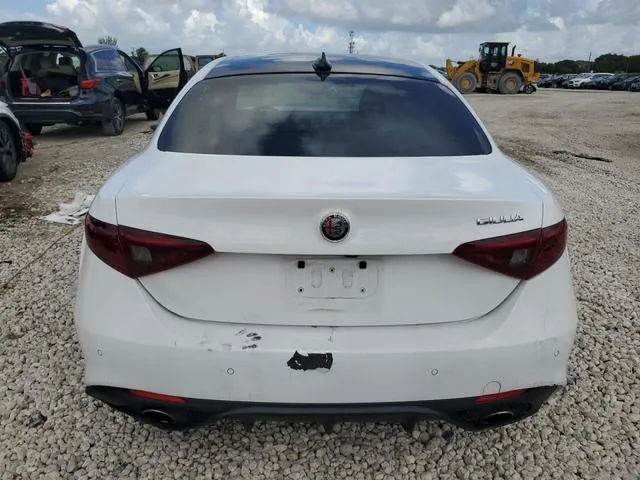 ZARFAMBNXK7600497 2019 2019 Alfa Romeo Giulia- TI 6