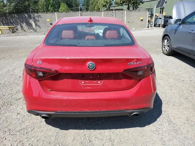 ZARFAECN3J7579852 2018 2018 Alfa Romeo Giulia- TI 6