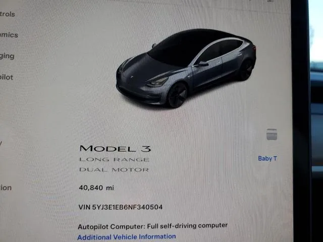 5YJ3E1EB6NF340504 2022 2022 Tesla MODEL 3 9