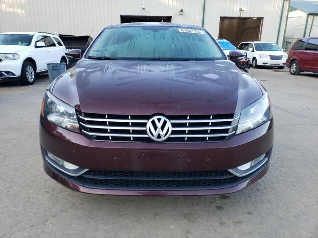 1VWCN7A37CC043976 2012 2012 Volkswagen Passat- Sel 5