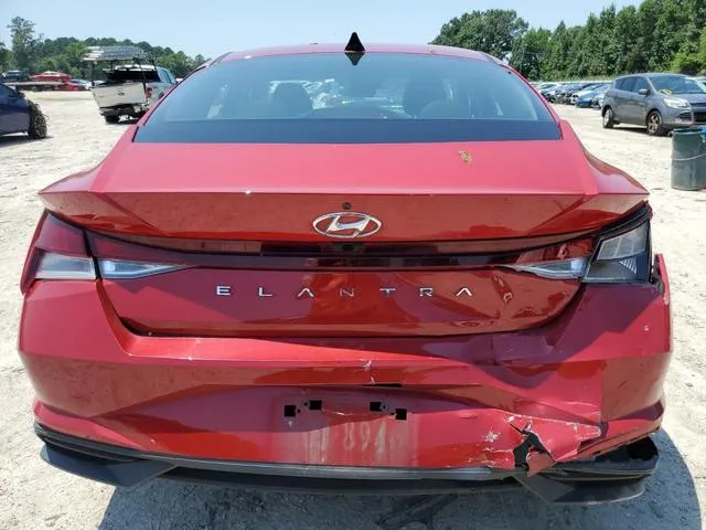 KMHLS4AG5MU120476 2021 2021 Hyundai Elantra- Sel 6