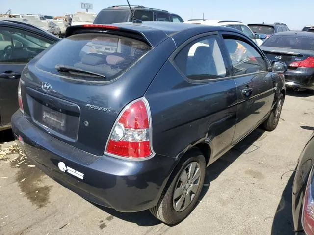 KMHCM3AC2AU163024 2010 2010 Hyundai Accent- Blue 3