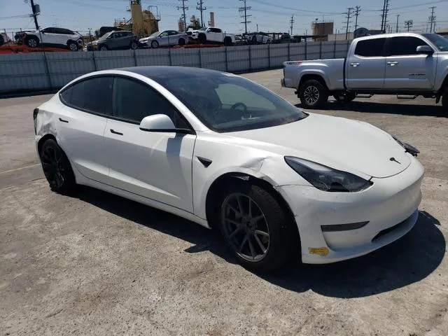 5YJ3E1EB3NF253434 2022 2022 Tesla MODEL 3 4