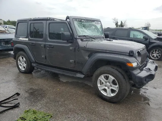 1C4HJXDN2MW814944 2021 2021 Jeep Wrangler- Sport 4