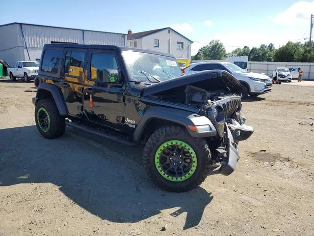 1C4HJXDG0MW631348 2021 2021 Jeep Wrangler- Sport 4