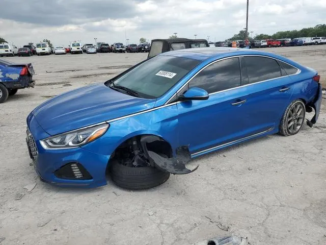 5NPE34AB2JH666608 2018 2018 Hyundai Sonata- Sport 1