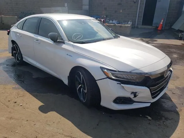 1HGCV3F28NA034506 2022 2022 Honda Accord- Hybrid Sport 4