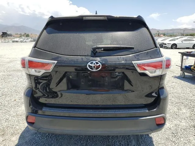 5TDKKRFH7GS138985 2016 2016 Toyota Highlander- Xle 6