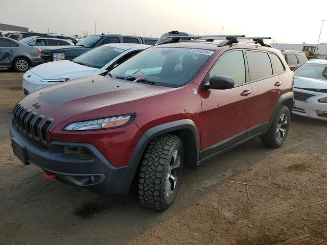 1C4PJMBB5HW536145 2017 2017 Jeep Cherokee- Trailhawk 1