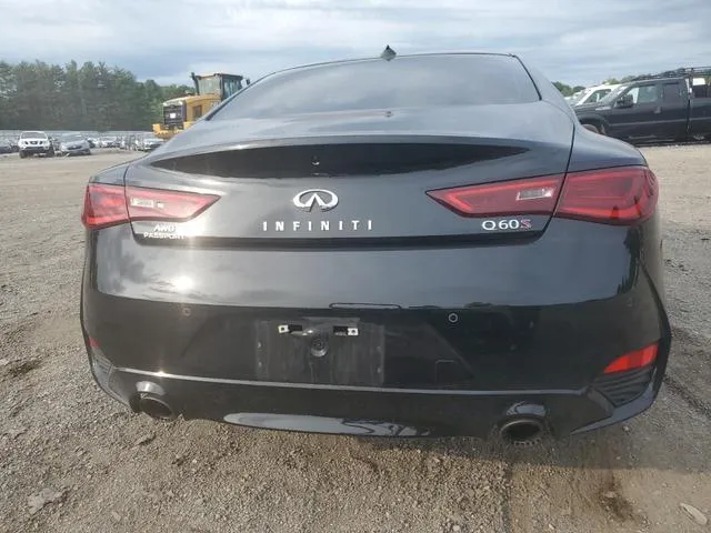 JN1FV7LLXNM680874 2022 2022 Infiniti Q60- Red Sport 400 6