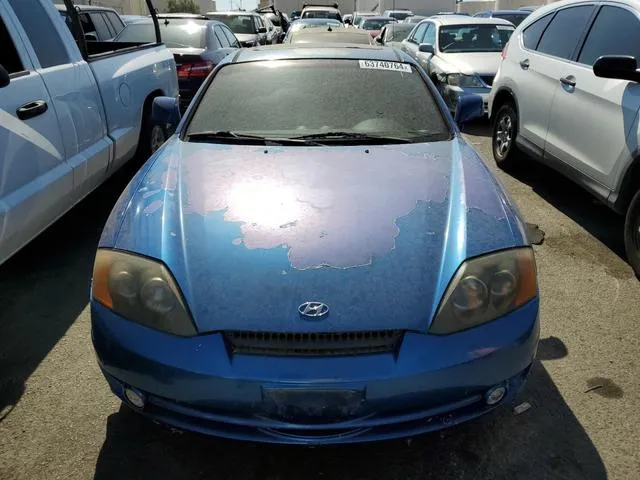 KMHHN65F94U133810 2004 2004 Hyundai Tiburon- GT 5