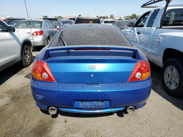 KMHHN65F94U133810 2004 2004 Hyundai Tiburon- GT 6