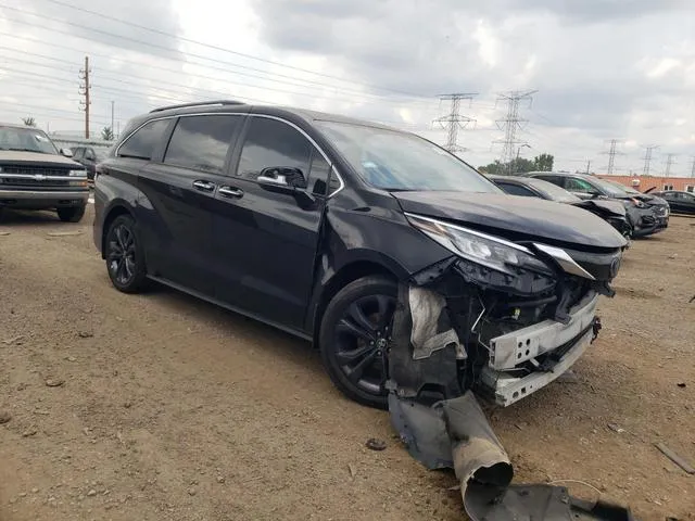 5TDDRKEC8NS103211 2022 2022 Toyota Sienna- Xse 4