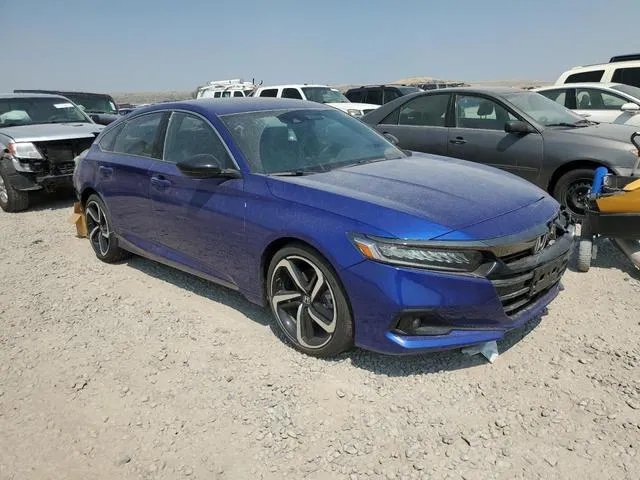 1HGCV2F36MA019665 2021 2021 Honda Accord- Sport 4