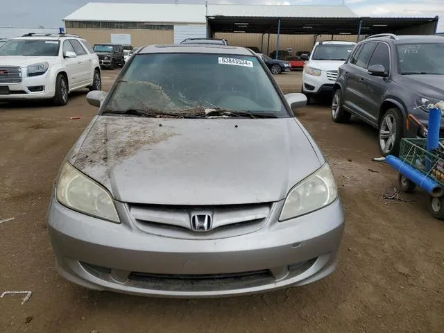 JHMES26774S000439 2004 2004 Honda Civic- EX 5