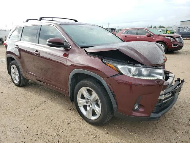 5TDYZRFH2KS337800 2019 2019 Toyota Highlander- Limited 4