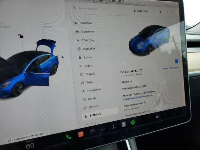 5YJ3E1EA1JF037339 2018 2018 Tesla MODEL 3 9